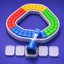 Cube Loop Jam: Color Sort 图标